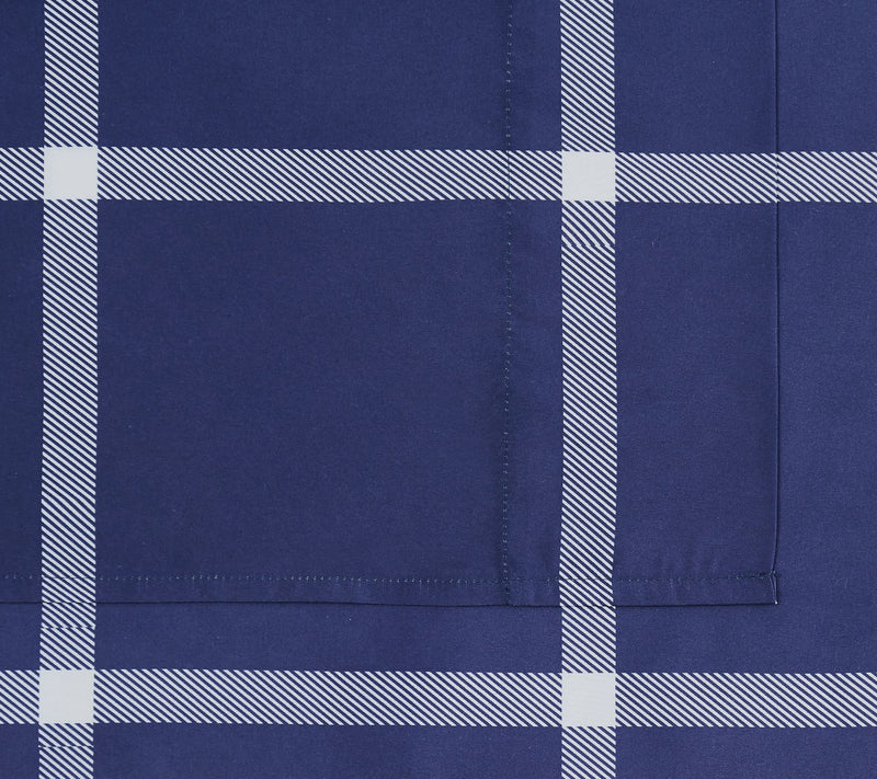 Truly Soft Printed Windowpane King Sheet Set — View 8
