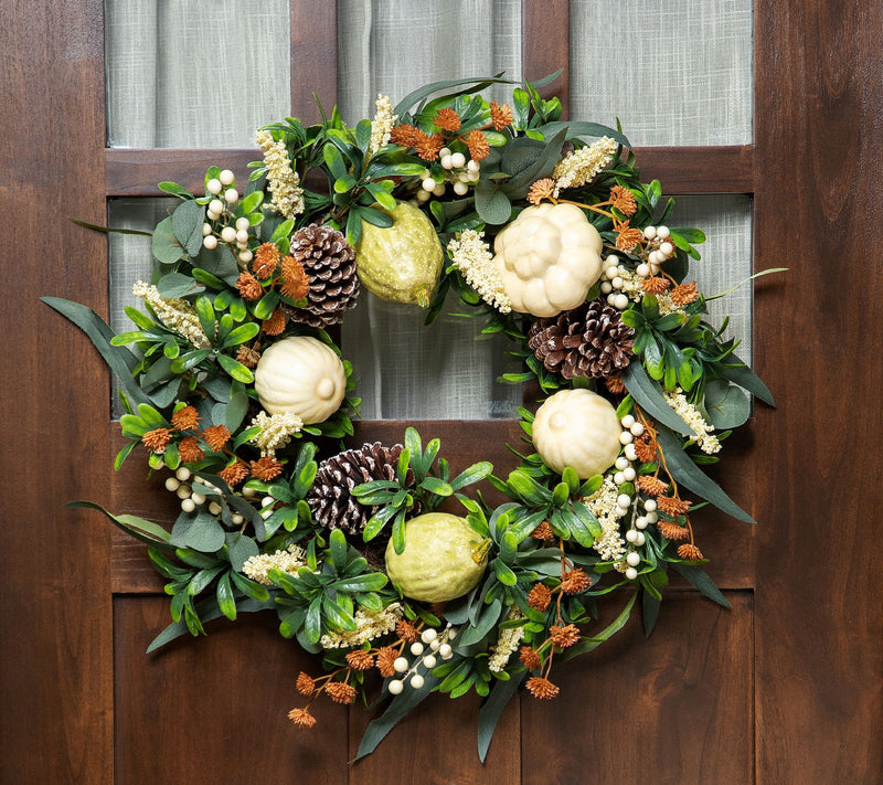 Northlight Gourds and Foliage Thanksgiving Wreath - 24" — View 4