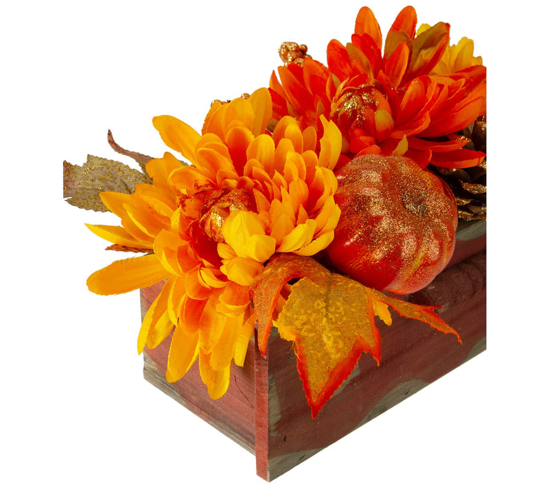 Northlight 14" Harvest Maple & Berry Arrangement Centerpiece — View 4