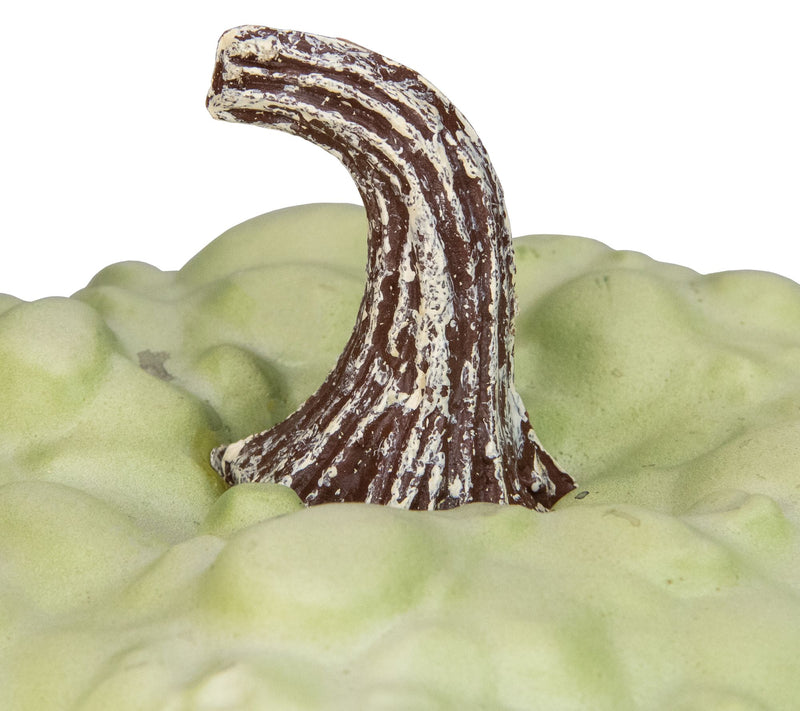 Northlight 7.5" Green Textured Pumpkin Fall Harvest Decor — View 2