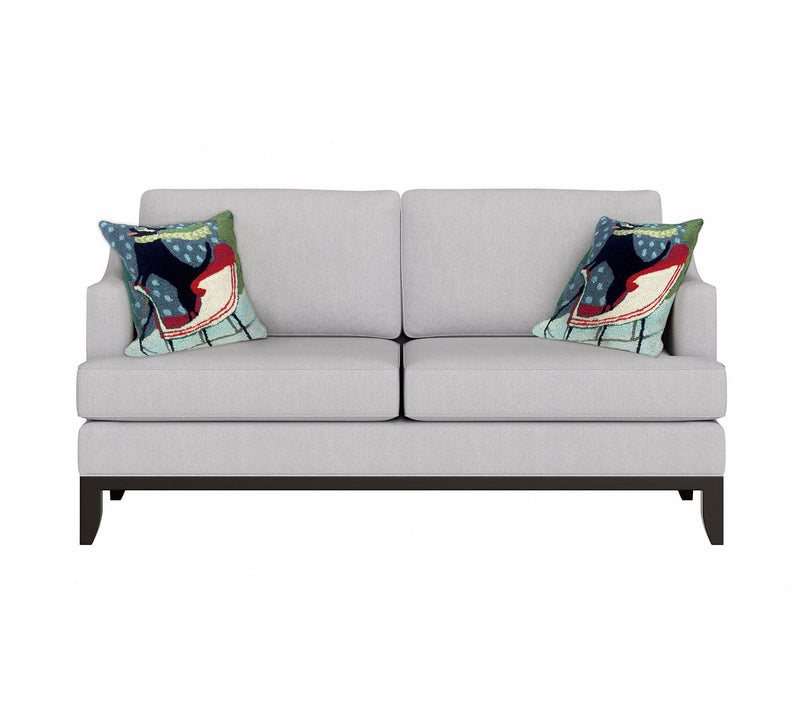 Lush Decor Frontporch Sledding Dog Pillow Multi 18" Square — View 3