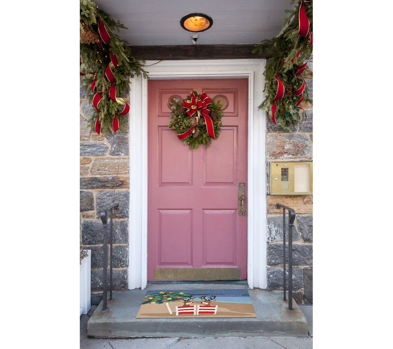 Lush Decor Frontporch Coastal Christmas Rug Multi 24" x 36" — View 2