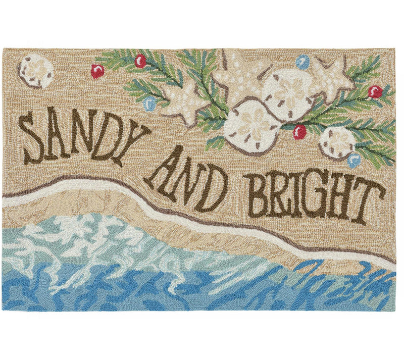 Lush Decor Frontporch Sandy & Bright Rug Sand0" x 48" — Main view