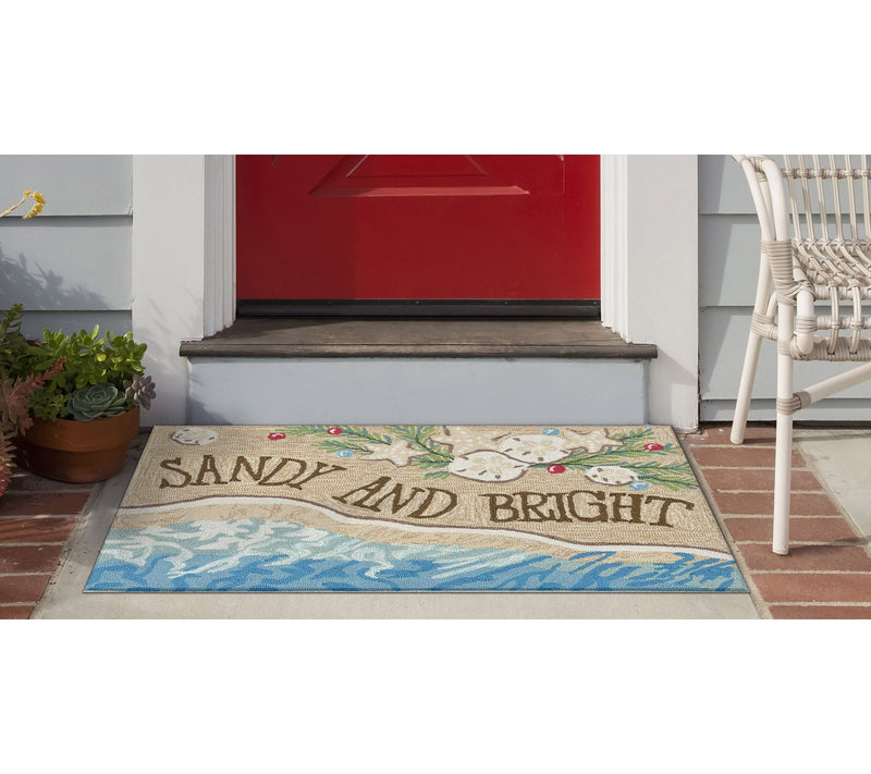 Lush Decor Frontporch Sandy & Bright Rug Sand0" x 48" — View 2
