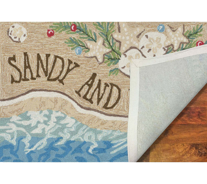 Lush Decor Frontporch Sandy & Bright Rug Sand0" x 48" — View 4