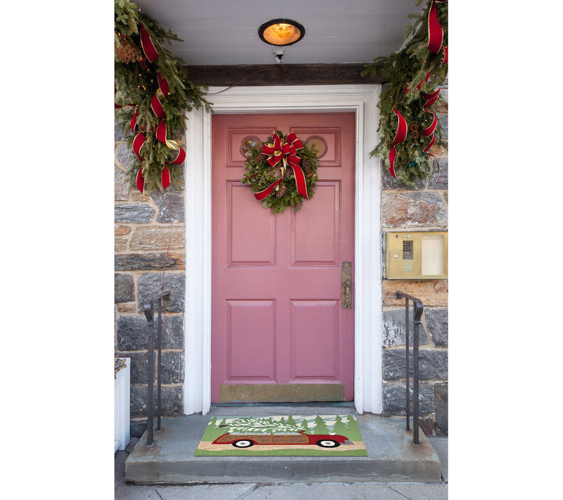 Lush Decor Fro ntporch Woody W onderland Rug P ine 20" x 30" — View 5