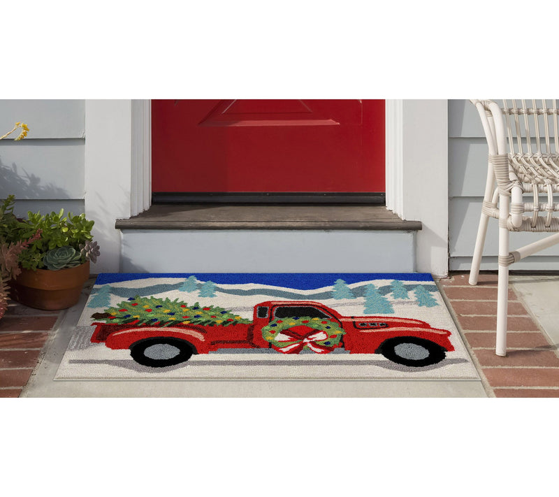Lush Decor Fro ntporch Joy Rid e Rug Gray 30" x 48" — View 2