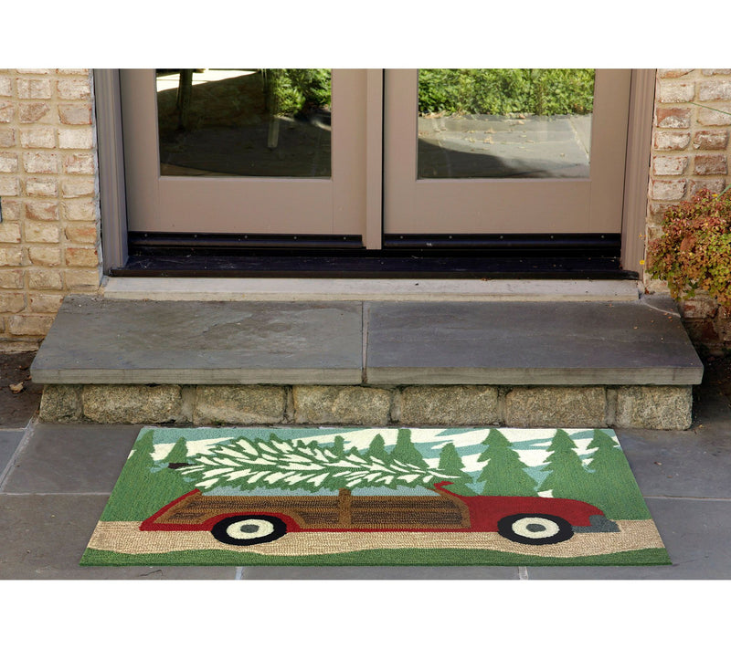 Lush Decor Frontporch Woody Wonderland Rug Pine 30" x 48" — View 2