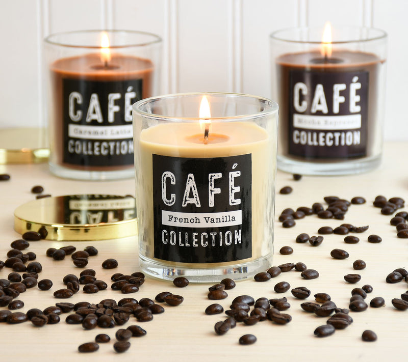 LumaBase Scented Candles - Coffee Collection (set of 3) — View 2