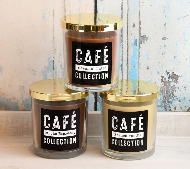 LumaBase Scented Candles - Coffee Collection (set of 3) — View 3