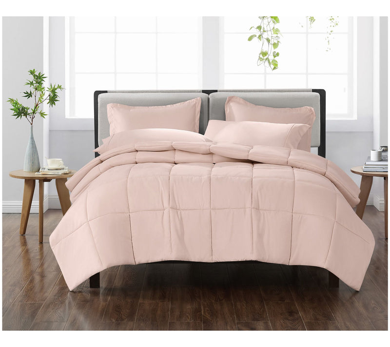 Cannon Heritage Solid Comforter Set Full/QueenComforter — View 9
