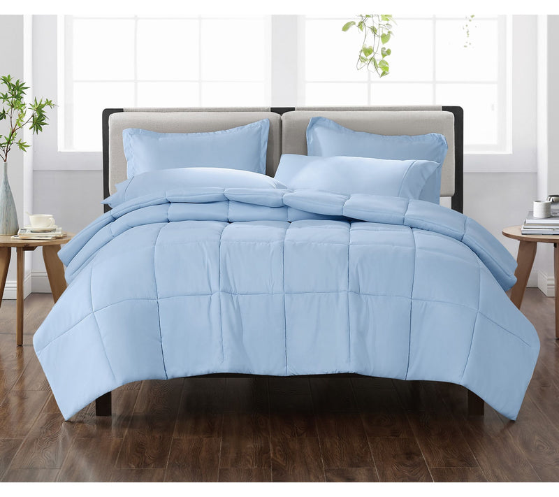 Cannon Heritage Solid Comforter Set King Comforter — View 2