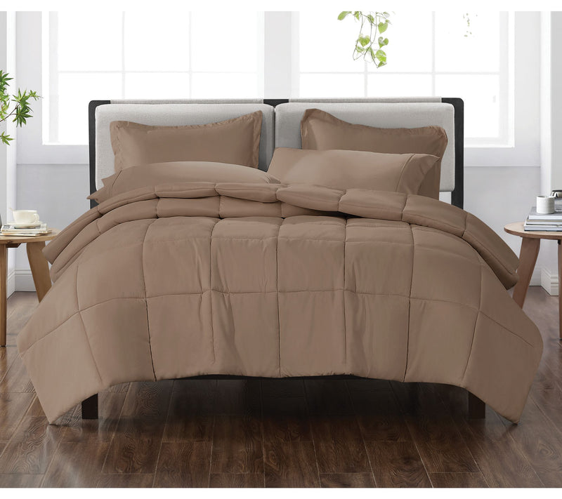 Cannon Heritage Solid Comforter Set Twin Comforter — View 6