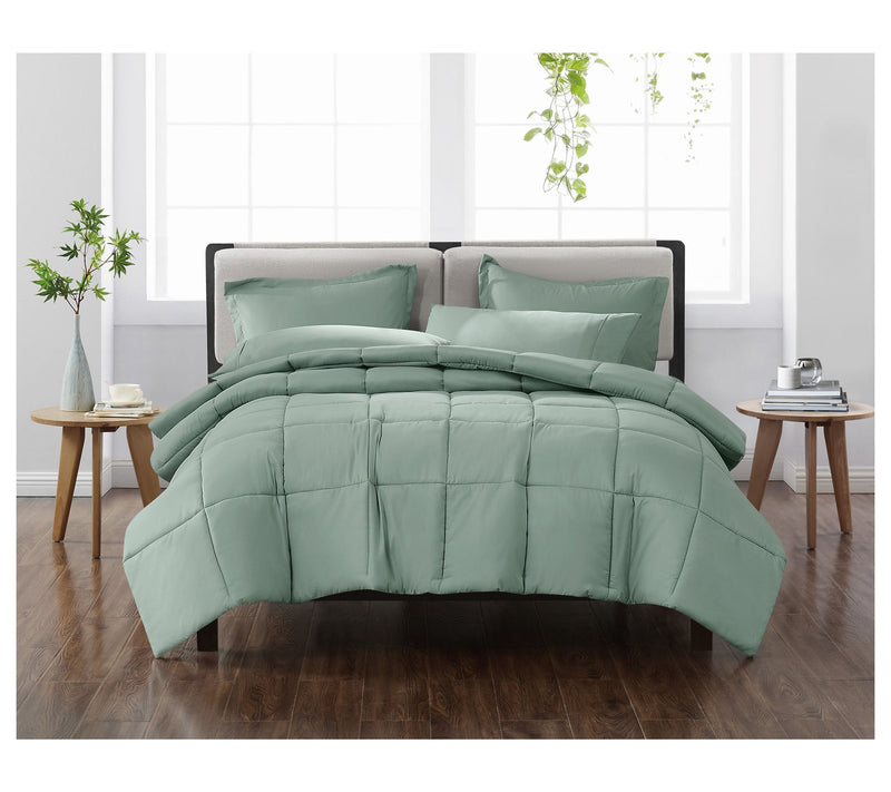 Cannon Heritage Solid Comforter Set Twin Comforter — View 10