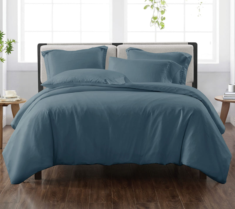Cannon Heritage Solid Duvet Set Full/Queen Duvet Set — View 29