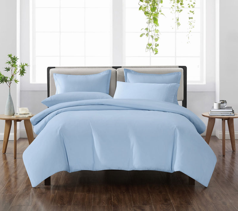 Cannon Heritage Solid Duvet Set Full/Queen Duvet Set — View 2