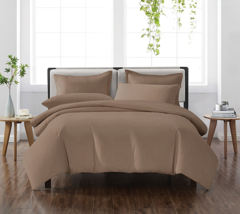 Cannon Heritage Solid Duvet Set King Duvet Set — View 6