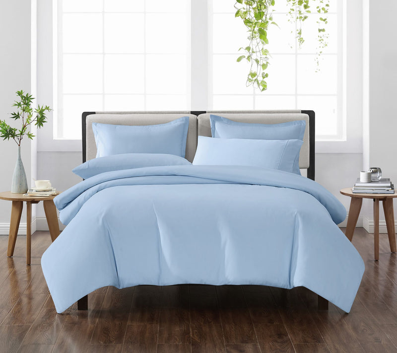 Cannon Heritage Solid Duvet Set King Duvet Set — View 2