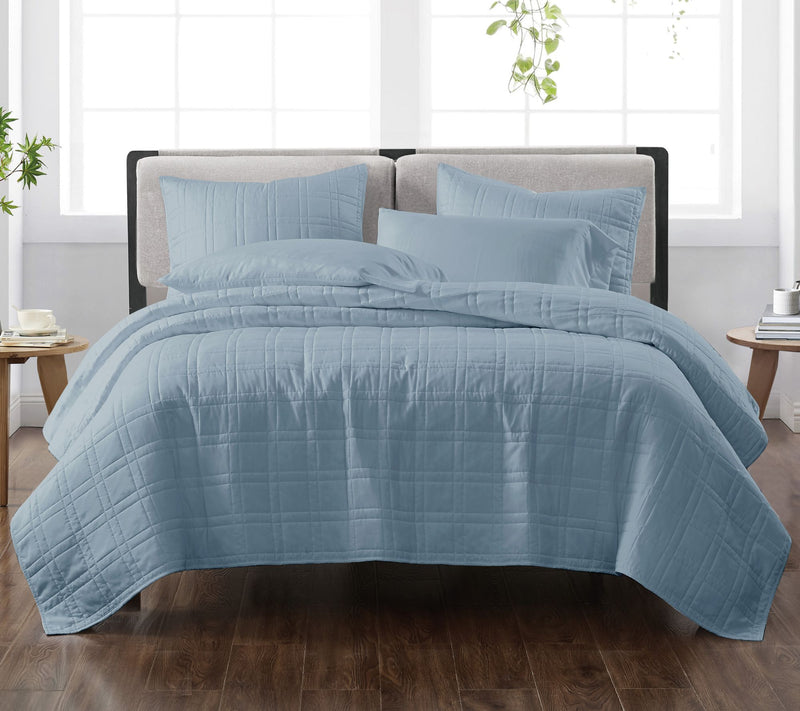 Cannon Heritage Solid Quilt Set Full/Queen Quilt Set — View 20