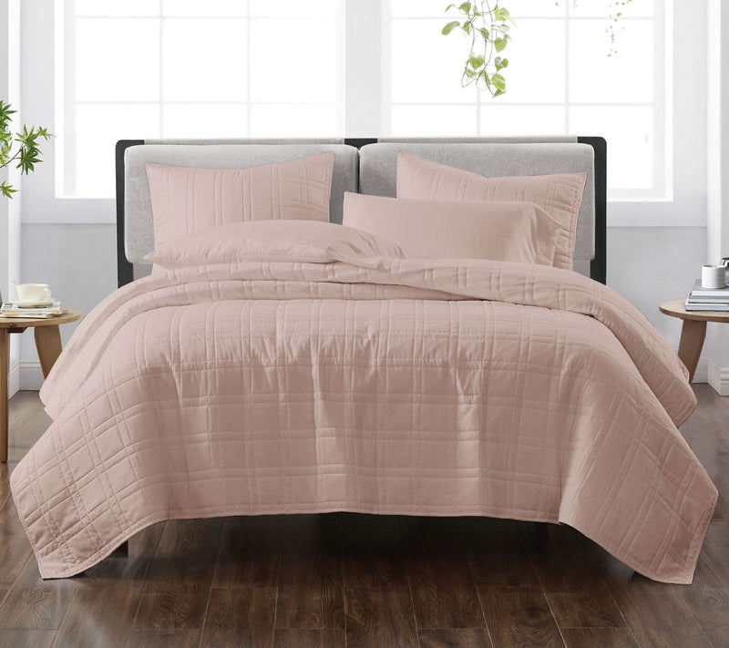 Cannon Heritage Solid Quilt Set Full/Queen Quilt Set — View 21