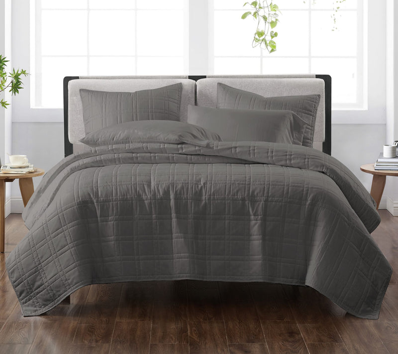 Cannon Heritage Solid Quilt Set Full/Queen Quilt Set — View 22