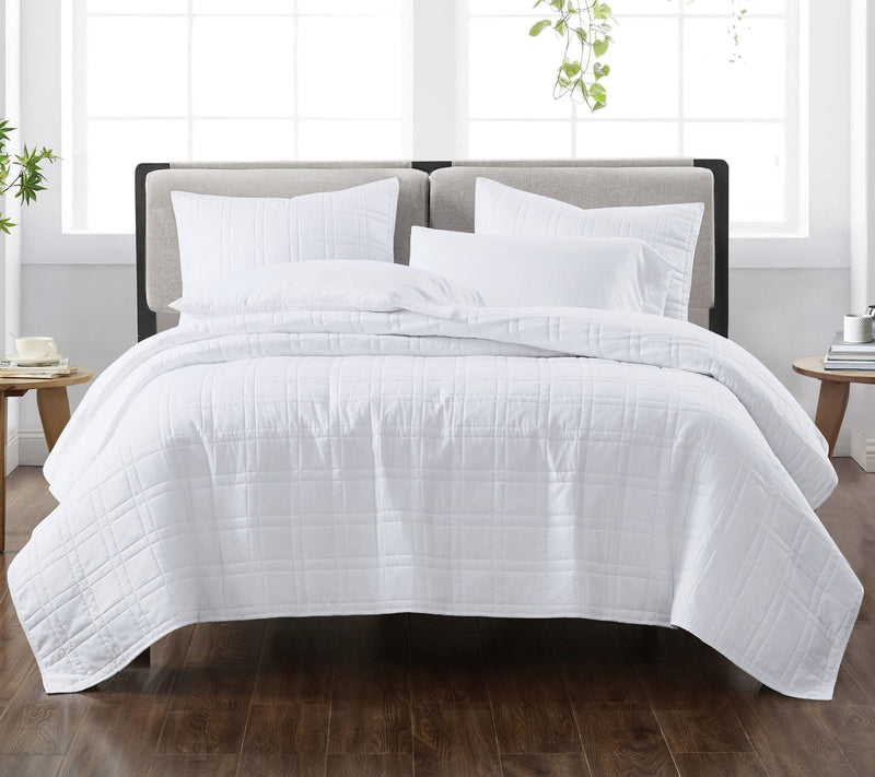 Cannon Heritage Solid Quilt Set Full/Queen Quilt Set — View 26