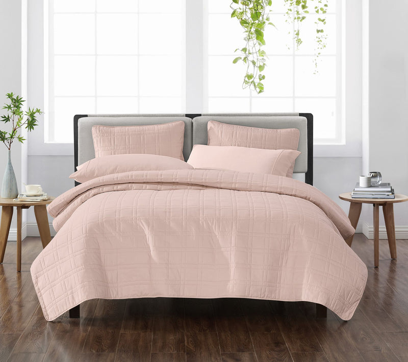 Cannon Heritage Solid Quilt Set Full/Queen Quilt Set — View 6