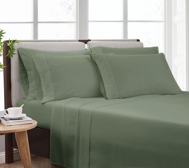 Cannon Heritage Solid Sheet Set Split King Sheet Set — View 11