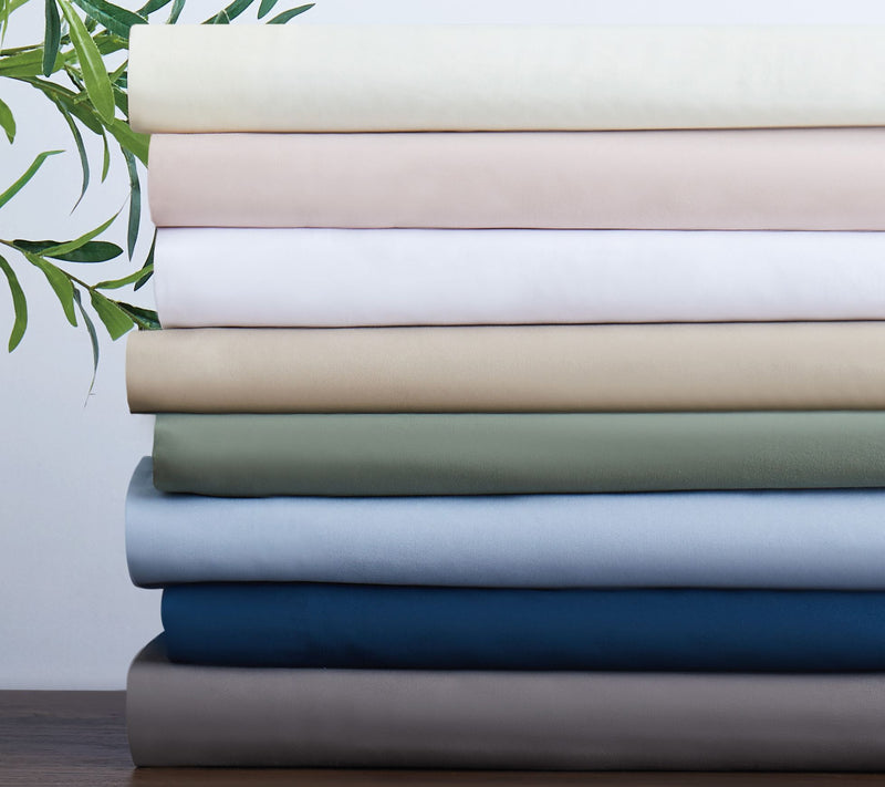 Cannon Heritage Solid Sheet Set Split King Sheet Set — View 30