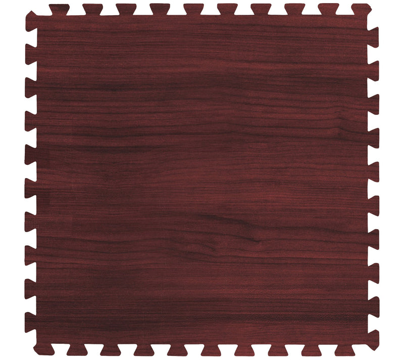 Interlocking Floor Mat -Wood Grain Print, 12-pc — View 9