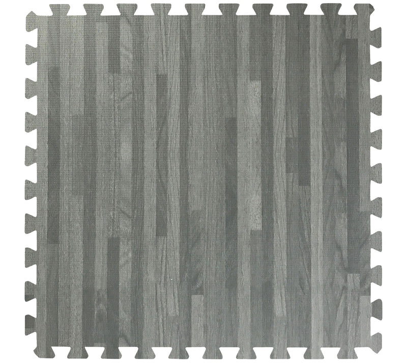 Interlocking Floor Mat -Wood Grain Print, 12-pc — View 5