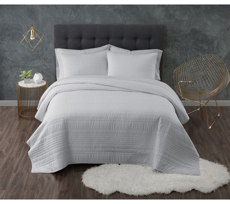 Truly Calm Antimicrobial Full/Queen Quilt Set — View 5