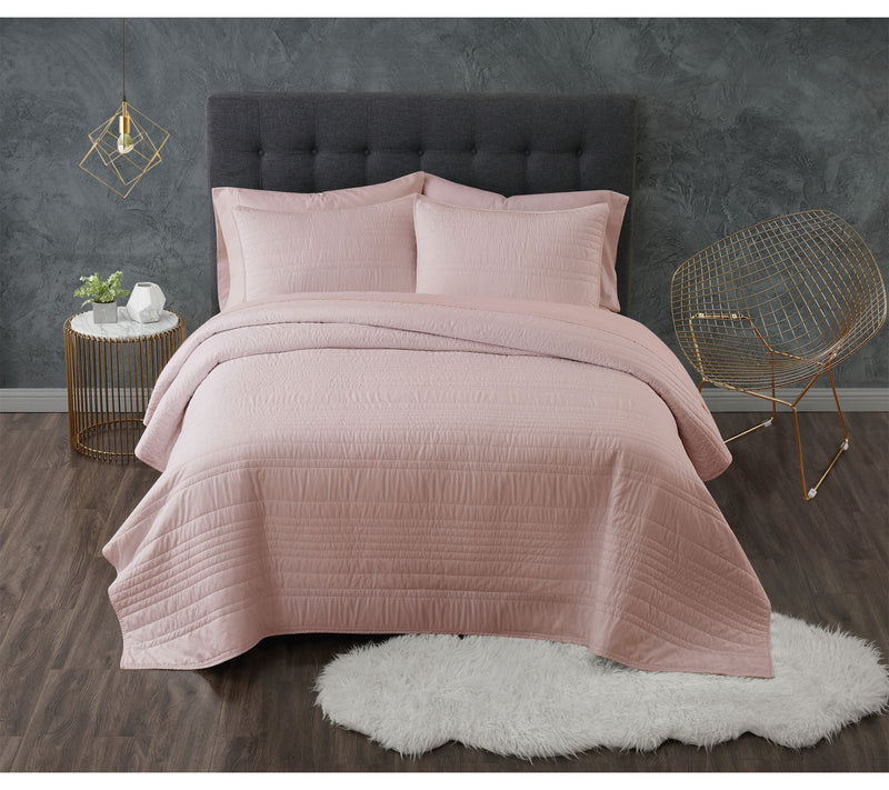 Truly Calm Antimicrobial King Quilt Set — View 3