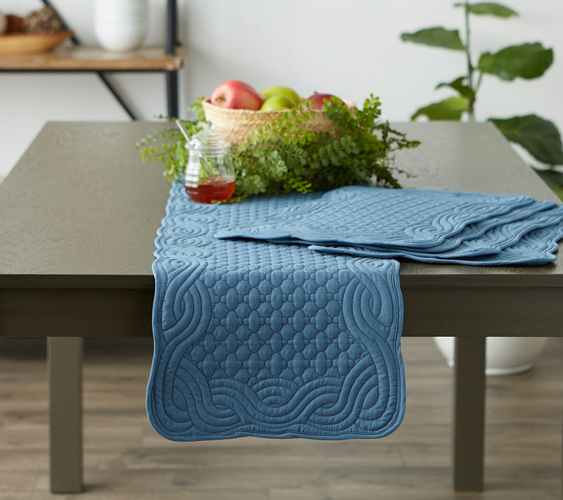 Design Imports Set of 6 Quilted Farmhouse Placemat — View 15