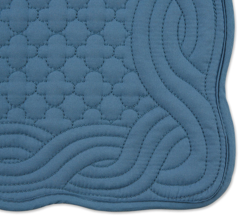 Design Imports Set of 6 Quilted Farmhouse Placemat — View 12