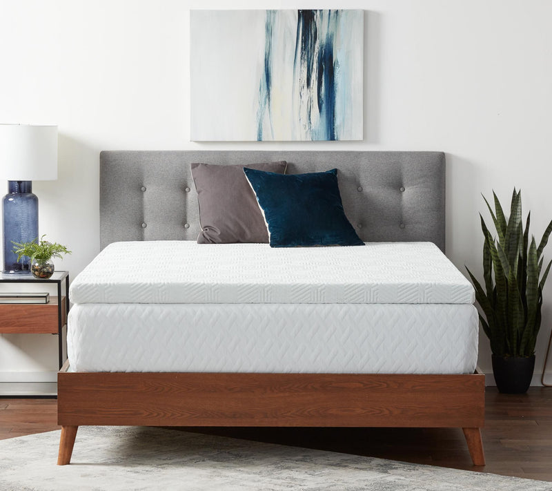 Lucid Comfort Collection 3" Gel  Topper with Cover, Twin — Main view