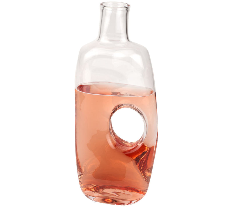 Badash Crystal Eternity 10" Lead Free Wine Carafe — Main view