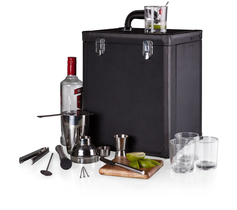 Picnic Time Hamilton Portable Cocktail Bar — View 3