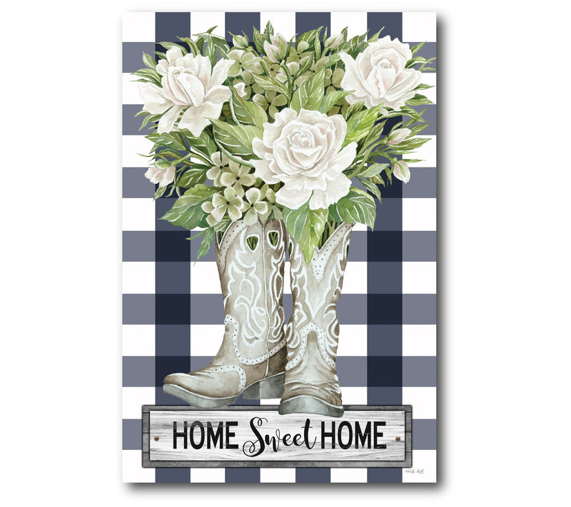 Courtside Market Home Sweet Home 12x18 Canvas Wall Art — Main view