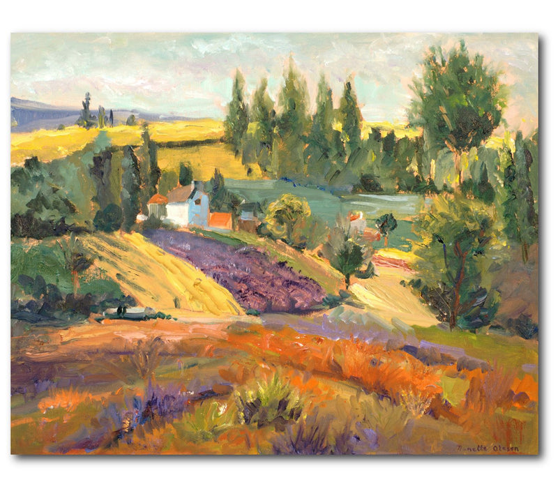 Courtside Market Winery On The Hill 16" x 20" Canvas Wall Art — Main view