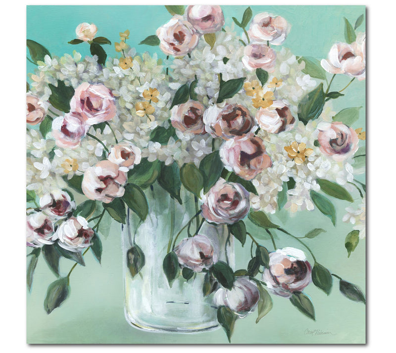 Courtside Market Vintage Blooms 16x16 Canvas Wall Art — Main view