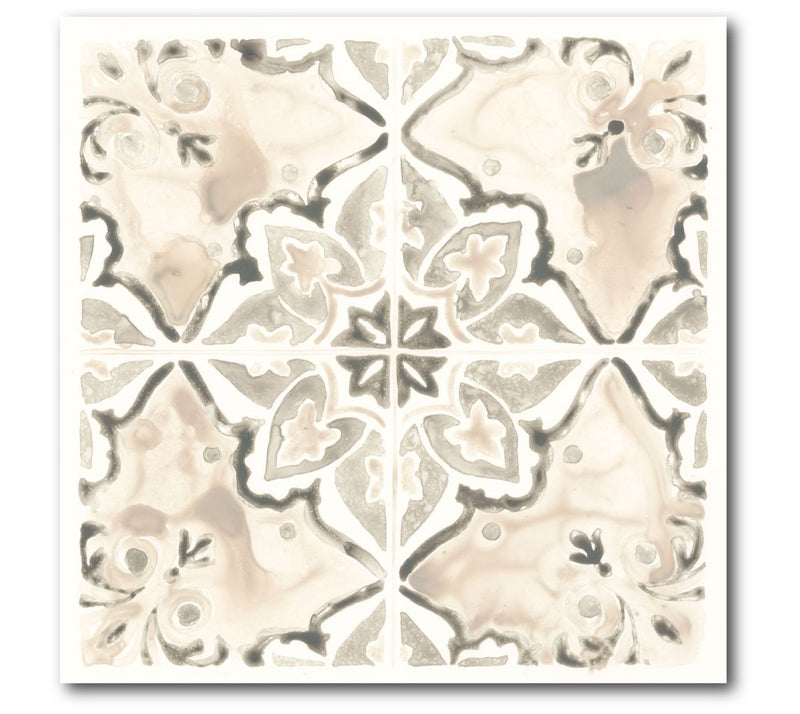 Courtside Market Neutral Mosaic I 16x16 CanvasWall Art — Main view