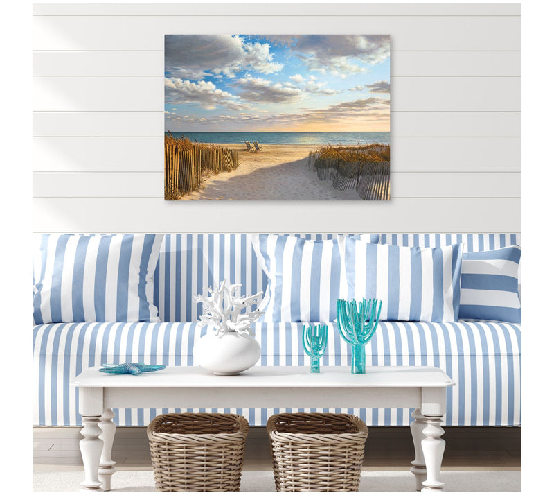 Courtside Market Sunset Beach 12x18 Canvas WallArt — View 2