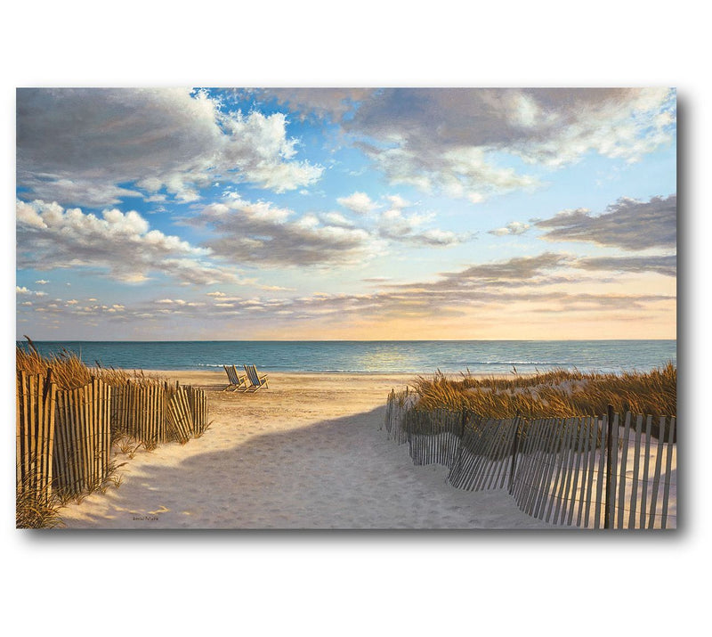 Courtside Market Sunset Beach 12x18 Canvas WallArt — Main view
