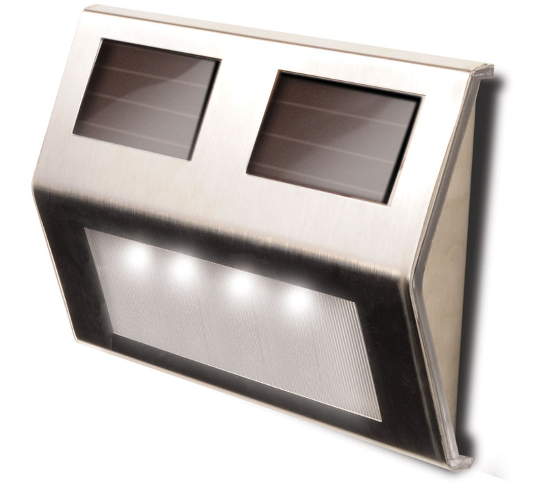 MAXSA Metal Solar Deck Light - pack of 4 — View 5