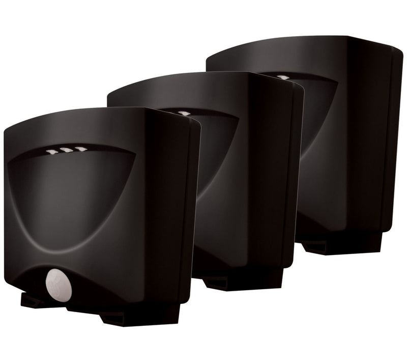 MAXSA 3 Pc Battery-Power Motion-Activated Outdoor Night-Light — View 3