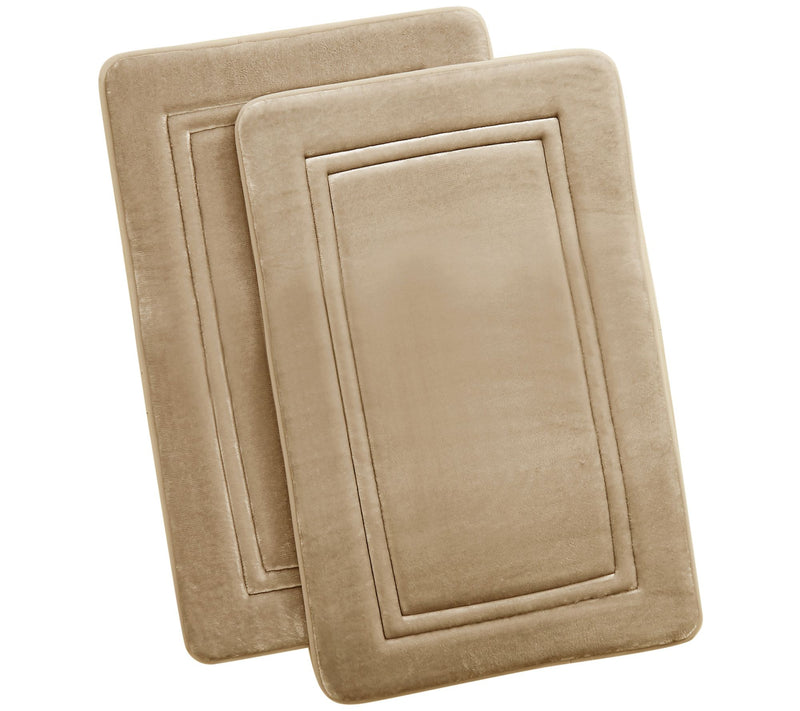 Truly Calm Antimicrobial Memory Foam 20x32 BathRug Set — View 9