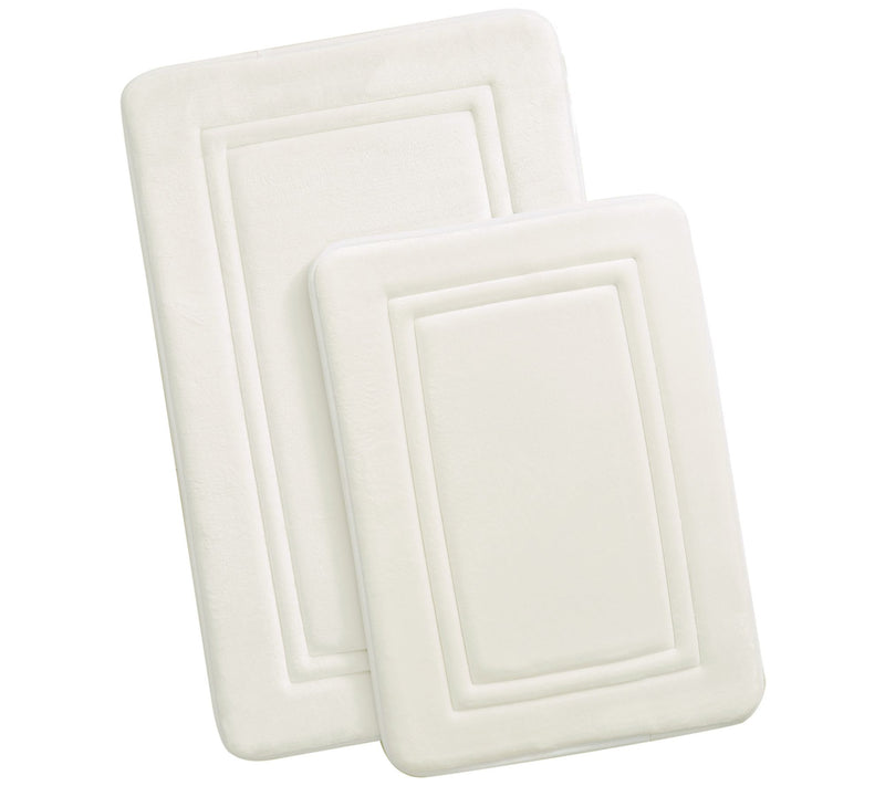 Truly Calm Antimicrobial Memory Foam 17x24, 20x30 Bath Rug Set — View 7