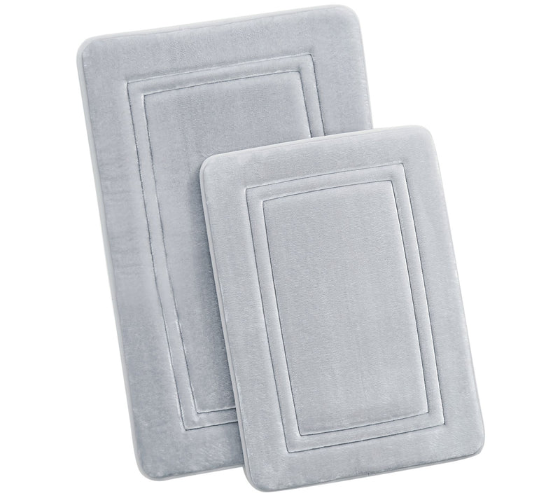 Truly Calm Antimicrobial Memory Foam 17x24, 20x30 Bath Rug Set — View 11