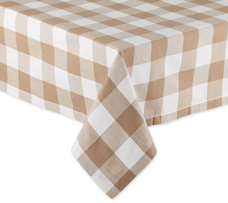 Design Imports Buffalo Check Tablecloth 52x52 — View 9